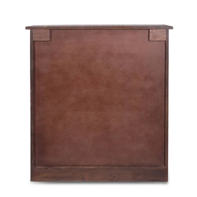 Terrell Handcrafted Boho Mango Wood Cabinet Antique Natural - Christopher Knight Home - Image 3