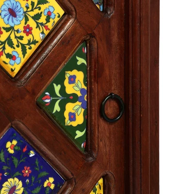 Pocatello Handcrafted Boho Mango Wood Nightstand Walnut - Christopher Knight Home - Image 7