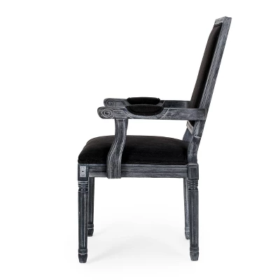 5pc Maria French Country Wood Expandable Dining Set Gray/Black - Christopher Knight Home - Image 6