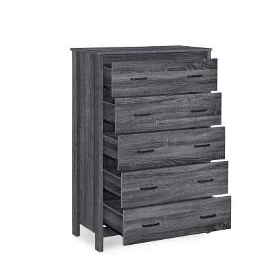 Olimont Contemporary 5 Drawer Chest - Christopher Knight Home - Image 2
