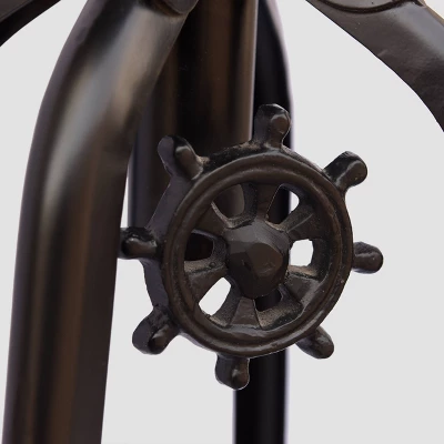 Clarkson Modern Industrial Adjustable Barstool Natural/Black - Christopher Knight Home - Image 3