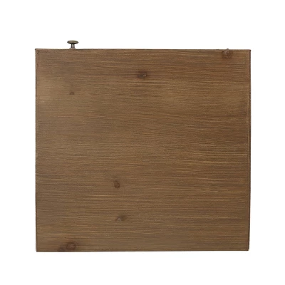 Pilster Contemporary End Table With Storage Walnut/Natural/Black - Christopher Knight Home - Image 5