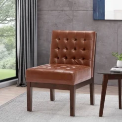 Uintah Contemporary Tufted Accent Chair - Christopher Knight Home
