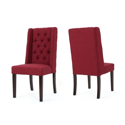 Set Of 2 Blythe Tufted Dining Chairs - Christopher Knight Home - Image 7