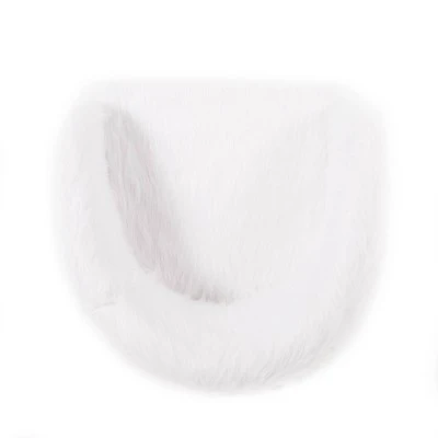 Syosset Modern Glam Swivel Office Chair White/Silver - Christopher Knight Home - Image 5