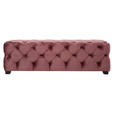 Piper Tufted Rectangular Ottoman Bench - Christopher Knight Home - Image 9