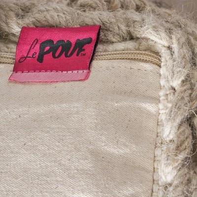 Tamsin Boho Handcrafted Cube Pouf Gray/Ivory - Christopher Knight Home - Image 6