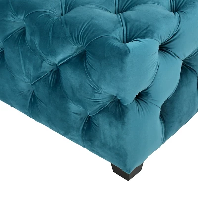 Piper Tufted Rectangular Ottoman Bench - Christopher Knight Home - Image 2