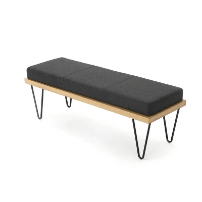 Elisha Industrial Modern Bench - Christopher Knight Home - Image 4
