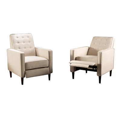 Set Of 2 Mervynn Mid-Century Recliner - Christopher Knight Home - Image 9