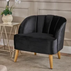 Amaia Modern New Velvet Club Chair - Christopher Knight Home