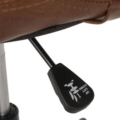 Jarvi Contemporary Upholstered Swivel Office Chair With Rolling Casters - Christopher Knight Home - Image 10