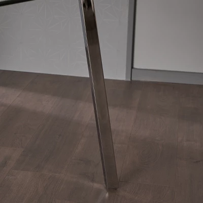 59" Zavier Rectangular Dining Table Clear - Christopher Knight Home - Image 2