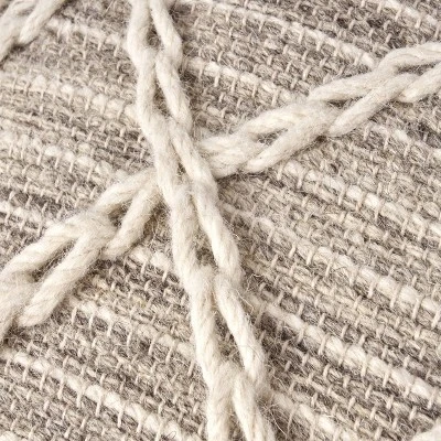 Borton Contemporary Pouf Gray - Christopher Knight Home - Image 5