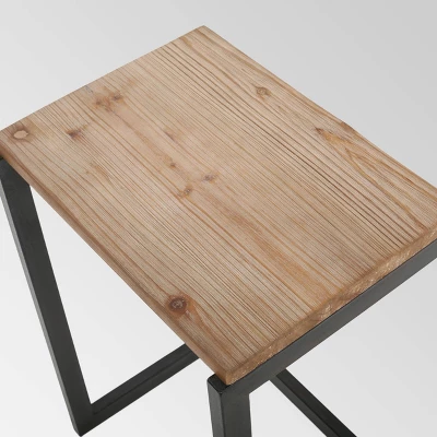 Tohono Nesting Tables Antique Firwood (Set Of 3) - Christopher Knight Home - Image 6