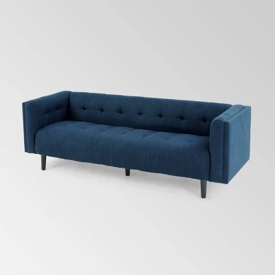 Ludwig Mid Century Modern Upholstered Tufted Sofa - Christopher Knight Home - Image 7