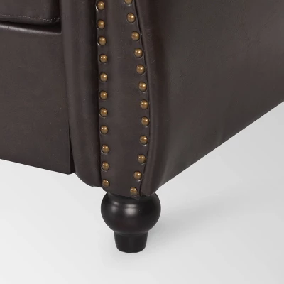 Parksley Tufted Chesterfield Sofa - Christopher Knight Home - Image 6