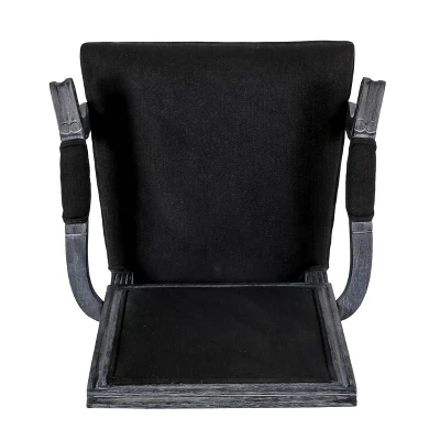 5pc Maria French Country Wood Expandable Dining Set Gray/Black - Christopher Knight Home - Image 8