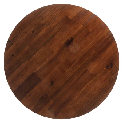 Tansy Small Accent Table - Wood - Rich Mahogany - Christopher Knight Home - Image 2