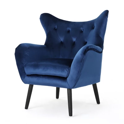 Alyssa New Velvet Armchair - Christopher Knight Home - Image 10