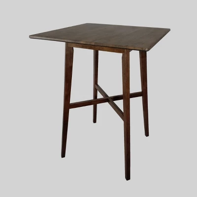 Kenilworth Modern Rectangle Bar Table Walnut Finish - Christopher Knight Home - Image 2