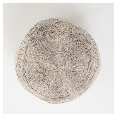 Malibu Moroccan Inspired Pouf Ottoman - Christopher Knight Home