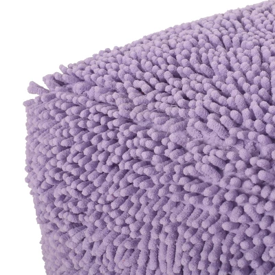 Moloney Modern Microfiber Chenille Cube Pouf - Christopher Knight Home - Image 4