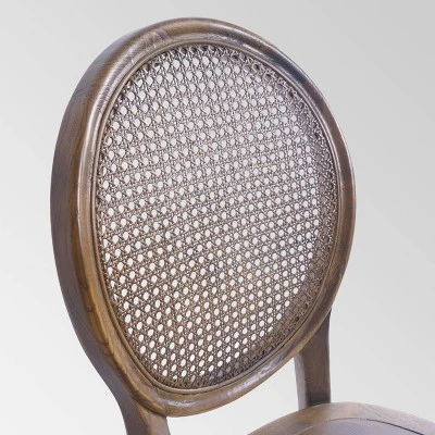 Set Of 2 Chrystie Rattan Dining Chair - Christopher Knight Home - Image 3