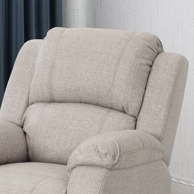Mozelle Classic Gliding Recliner Beige - Christopher Knight Home - Image 2