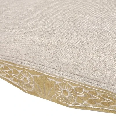 Saley French Country Wood And Cane Loveseat - Christopher Knight Home - Image 8