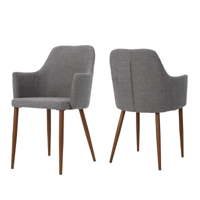 Set Of 2 Zeila Mid Century Dining Chair - Christopher Knight Home - Image 5