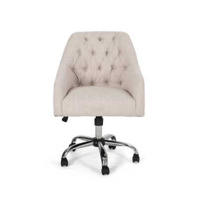 Barbour Tufted Home Office Chair With Swivel Base - Christopher Knight Home - Image 7