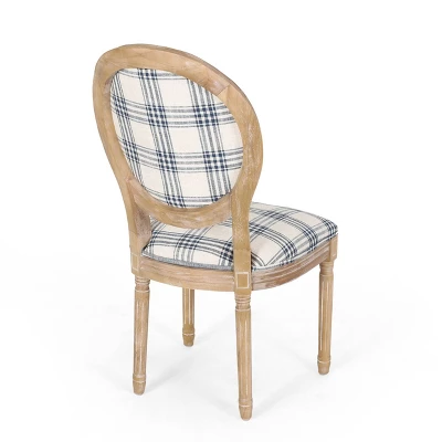 Set Of 4 Phinnaeus French Country Fabric Dining Chairs - Christopher Knight Home - Image 5