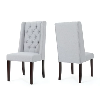 Set Of 2 Blythe Tufted Dining Chairs - Christopher Knight Home - Image 6