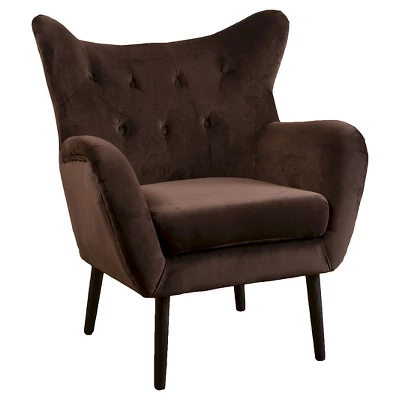 Alyssa New Velvet Armchair - Christopher Knight Home - Image 4