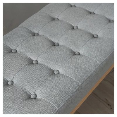 Saxon Upholstered Bench - Christopher Knight Home - Image 2