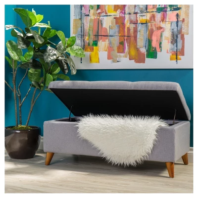 Harper Storage Ottoman Bench - Christopher Knight Home - Image 2