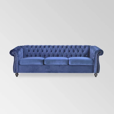 Parksley Tufted Chesterfield Sofa - Christopher Knight Home - Image 10
