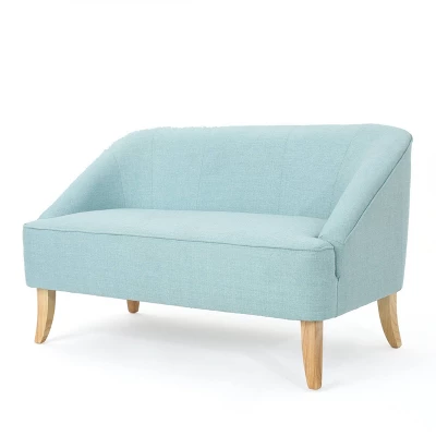 Justus Mid Century Modern Loveseat - Christopher Knight Home - Image 5