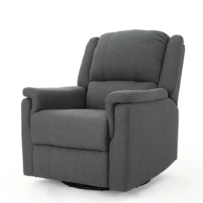 Jennette Tufted Swivel Gliding Recliner - Christopher Knight Home - Image 5