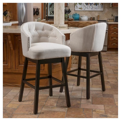 Set Of 2 30.5" Ogden Barstool - Christopher Knight Home