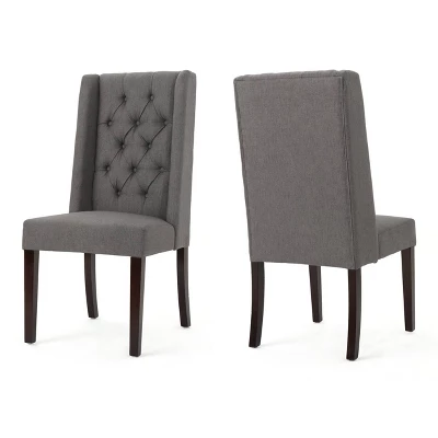 Set Of 2 Blythe Tufted Dining Chairs - Christopher Knight Home - Image 8