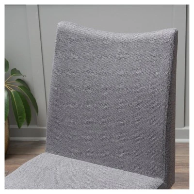 Set Of 2 Dimitri Dining Chair Gray/Oak - Christopher Knight Home - Image 2