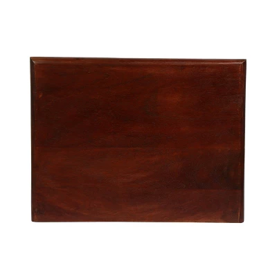 Pocatello Handcrafted Boho Mango Wood Nightstand Walnut - Christopher Knight Home - Image 5