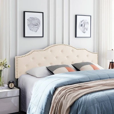 Cordeaux Contemporary Upholstered Headboard - Christopher Knight Home