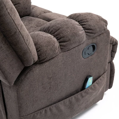 Coosa Contemporary Pillow Tufted Massage Recliner - Christopher Knight Home - Image 10
