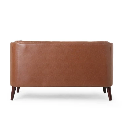 Holasek Contemporary Upholstered Tufted Loveseat - Christopher Knight Home - Image 5