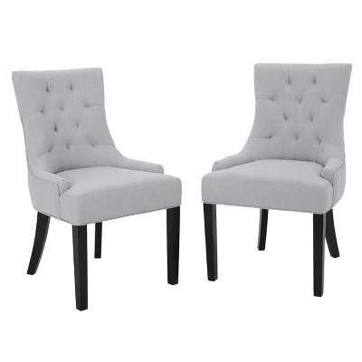 Set Of 2 Hayden Tufted Dining Chairs - Christopher Knight Home - Image 6