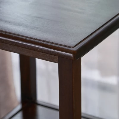Rivera Acacia Wood Accent Table - Christopher Knight Home - Image 3