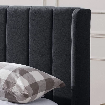 Queen Antoinette Traditional Upholstered Bed - Christopher Knight Home - Image 4